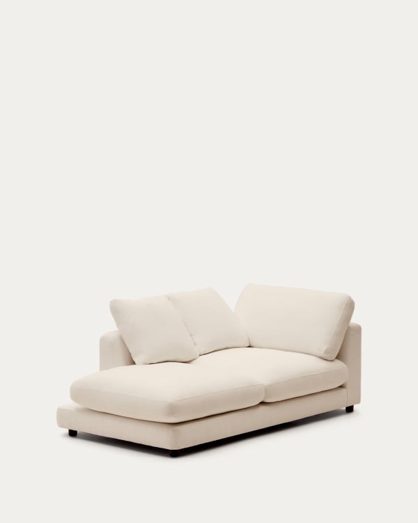 Gala Module Left Chaise Lounge Beige