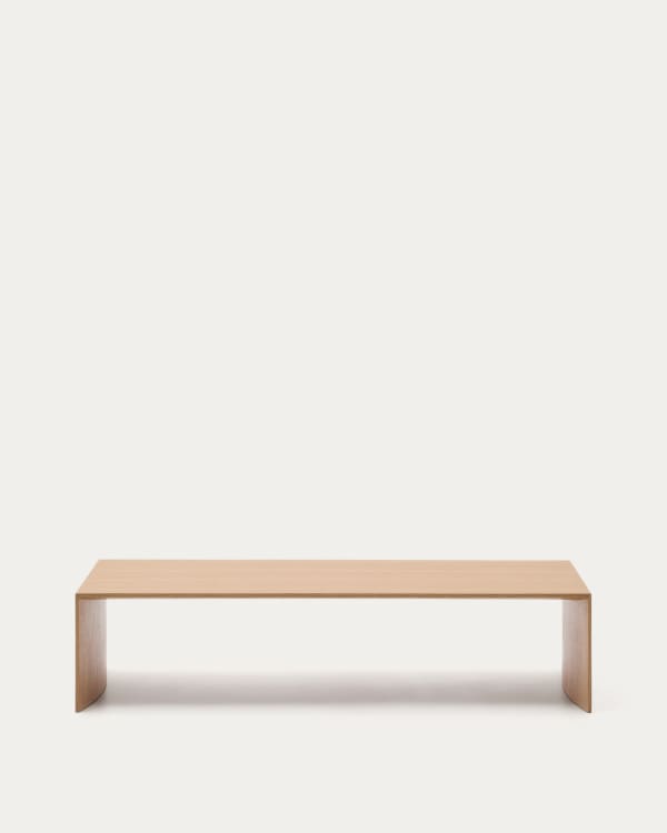 Litto oak veneer coffee table, 140 x 70 cm