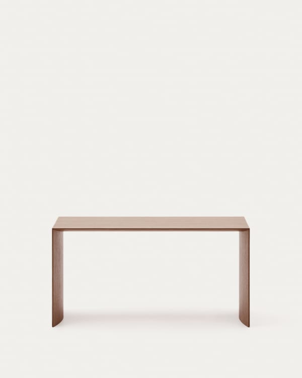 Litto walnut veneer coffee table, 90 x 45 cm