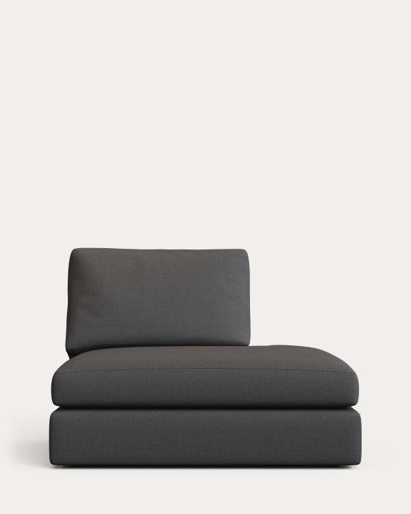 Alea right terminal sofa module without armrest without cover