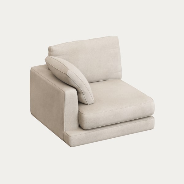 Mòdul sofà Gala esquerre 1 plaça beige