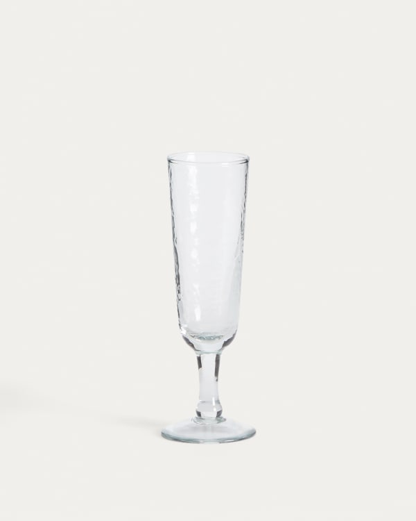 Weinglas Sileia aus transparentem Recyclingglas