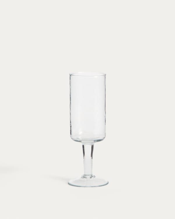 Weinglas Obila aus transparentem Recyclingglas
