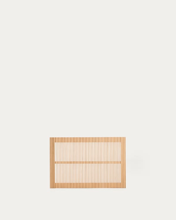 Beyla solid oak wood headboard for 90cm bed FSC 100%