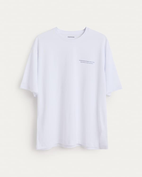 Unisex-T-Shirt I Love Costa Brava x Kave Home aus 100 % Baumwolle, Farbe Weiß, Größe M