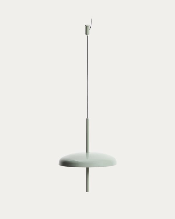 Plafonnier portable Porte en aluminium vert clair Ø 16 cm