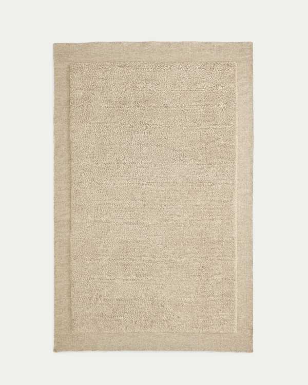 Wełniany dywan Marely beżowy 300 x 200 cm