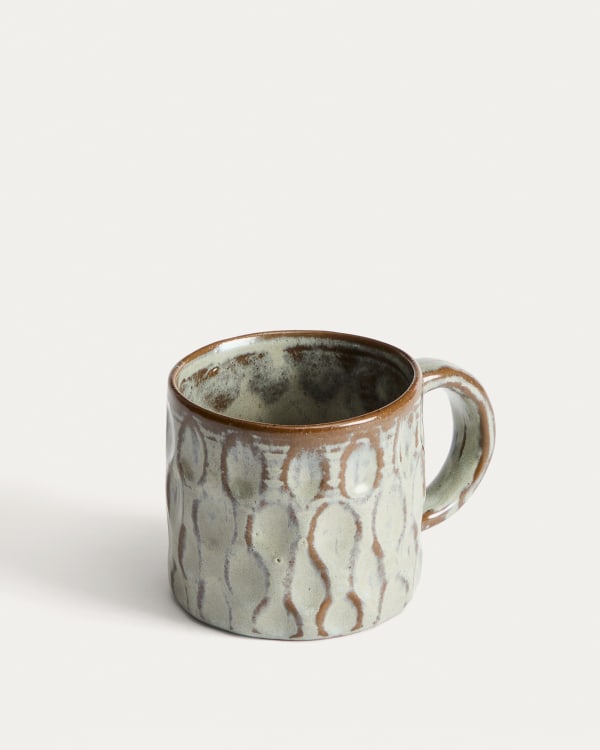 Tasse Alenia aus brauner Keramik