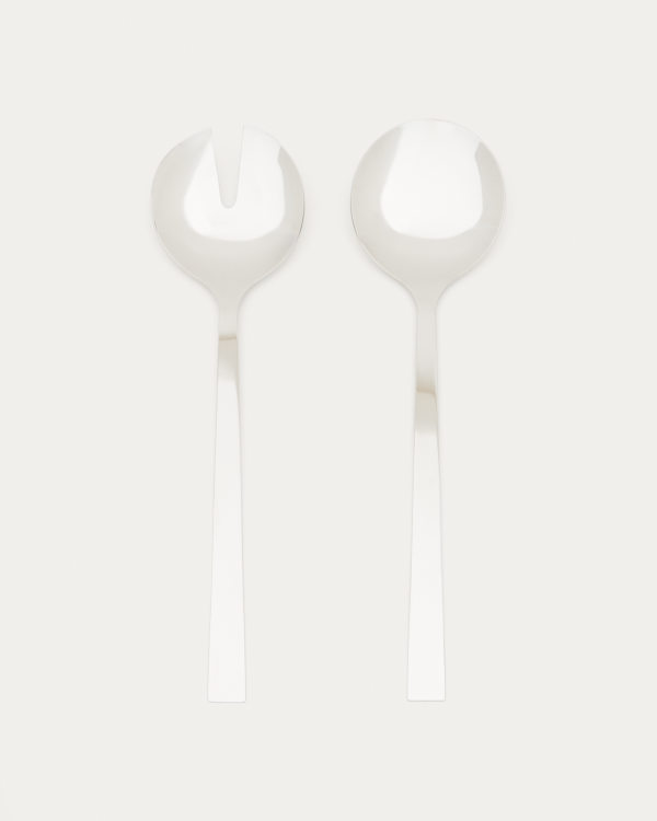 Σετ 2 μαγειρικών σκευών Nirela από ανοξείδωτο ατσάλι