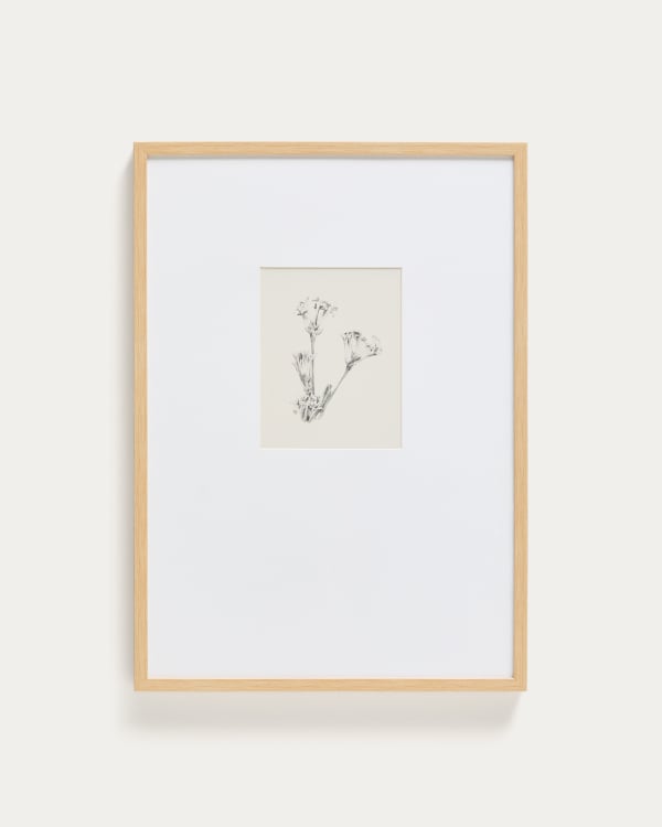 Lirena picture with botanical illustration 50 x 70cm