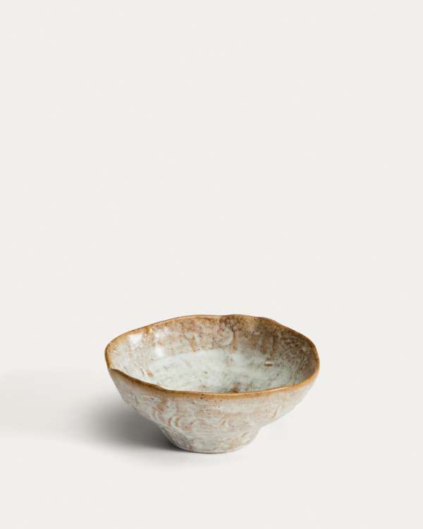 Alenia brown ceramic bowl