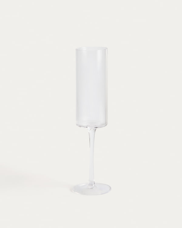 Eluria clear champagne glass, 24.5 cl