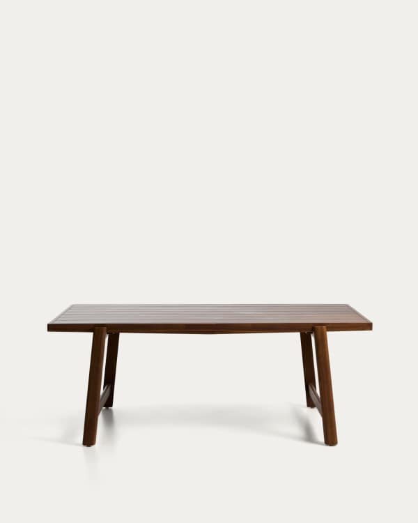Tavolo da esterni Itani in legno massiccio di acacia 200 x 100 cm FSC 100%
