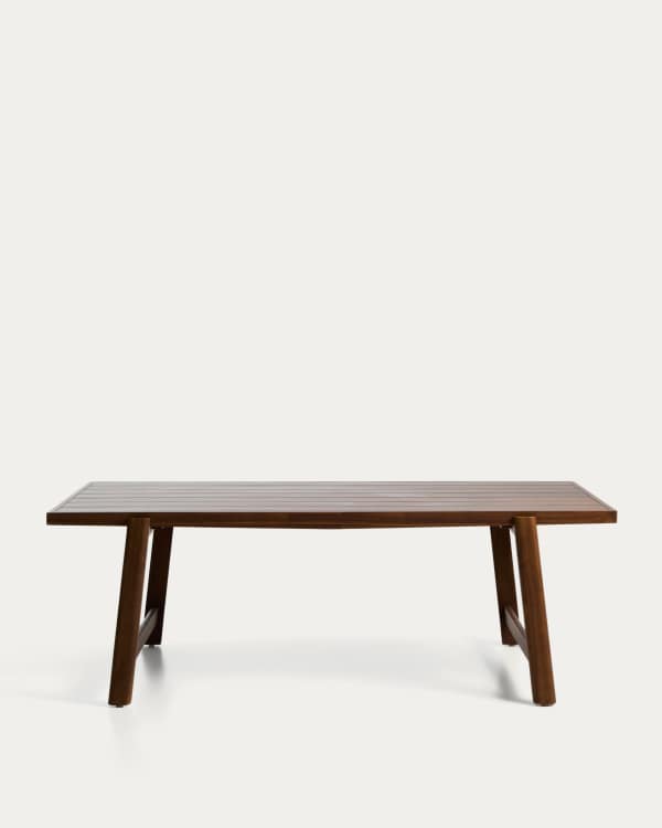 Tavolo da esterni Itani in legno massiccio di acacia 240 x 100 cm FSC 100%