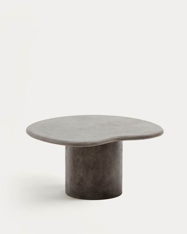Macarella cement coffee table, 83 x 77 cm