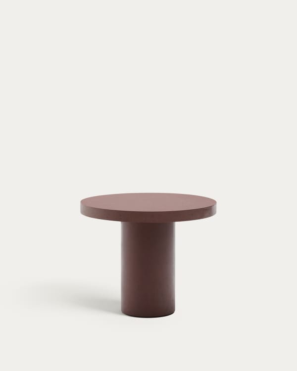 Aiguablava terracotta cement round table Ø90cm