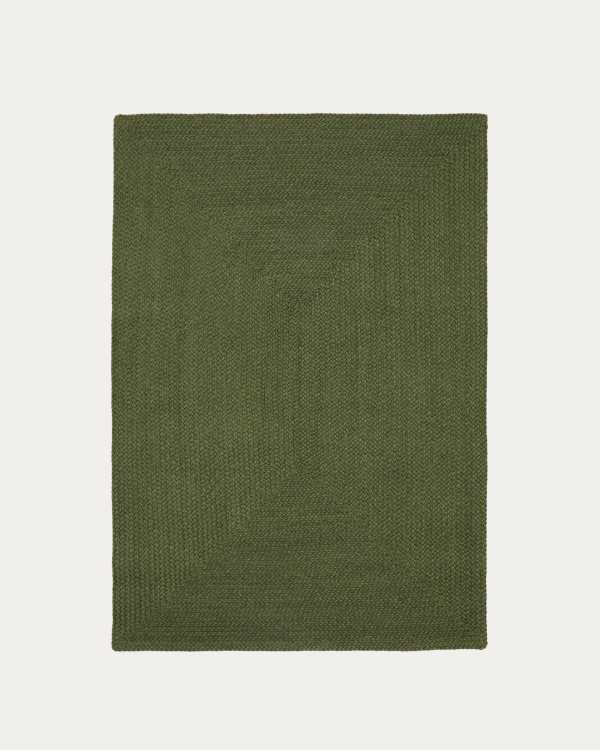 Rug Despas in synthetic fibers green 160 x 230 cm