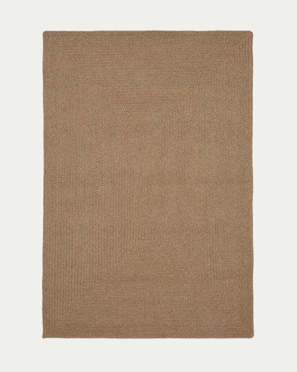 Despas beige synthetic fibre rug 300 x 400cm