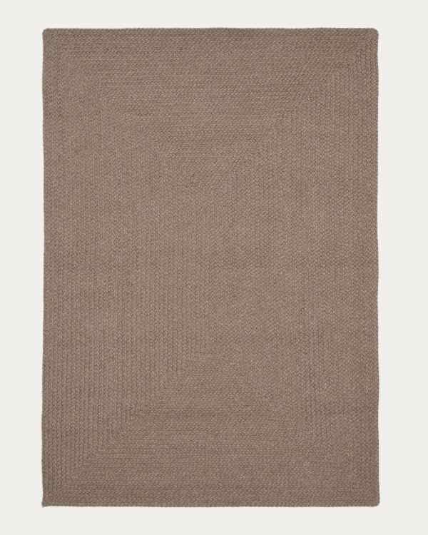 Despas beige synthetic fibre rug 200 x 300cm
