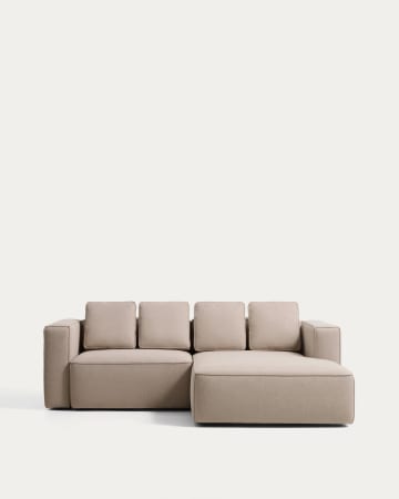 Canapé Marela · Rabattable beige Kave Home