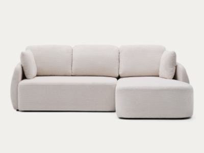 Canapé méridienne convertible Laira, Kave Home