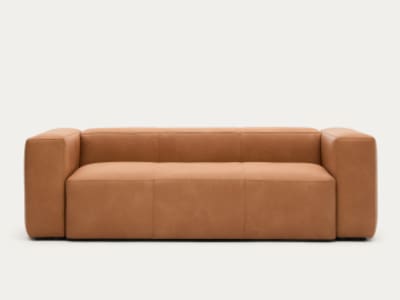 Canapé Leather Blok, Kave Home