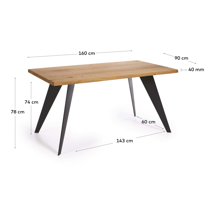 HL WOOD TABLE JERRY'S ORIGINAL ウォールナット Jan Kurtz Dweller Solid Wood Side Table Ø50cm | AmbienteDirect