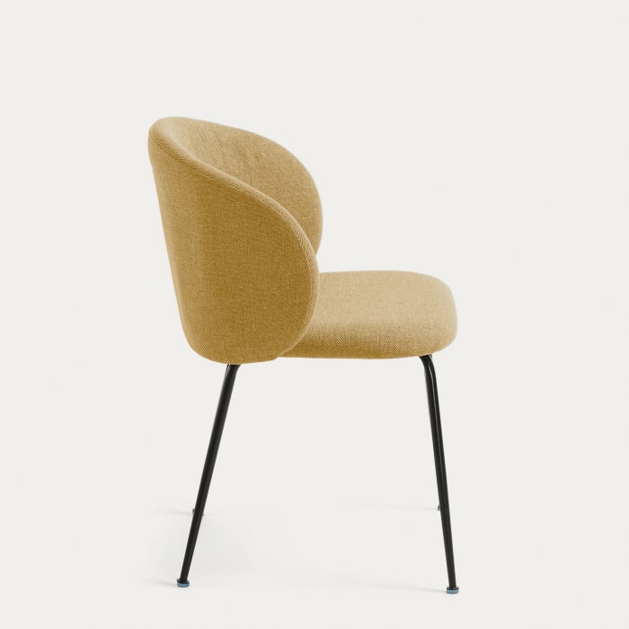 ［ＩＤＥＥ］ＣＯＣＨＯＮＮＥＴ　ＣＨＡＩＲ　ＭＵＳＴＡＲＤ　ＮＡ　Ｌｅｇｓ　椅子 COCHONNET CHAIR MUSTARD Natural Legs｜リビング・ダイニング