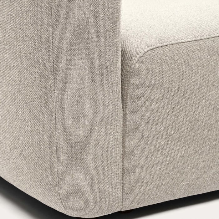 Sofá modular Neom 3 plazas chaise longue derecho/izquierdo beige 263 cm | Kave Home Spain