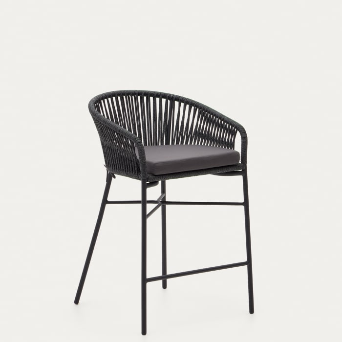 訳あってお買い得！30～80％OFF rope Yanet stool Home Kave | height in cm 65 black in サーフィン・ボディボード