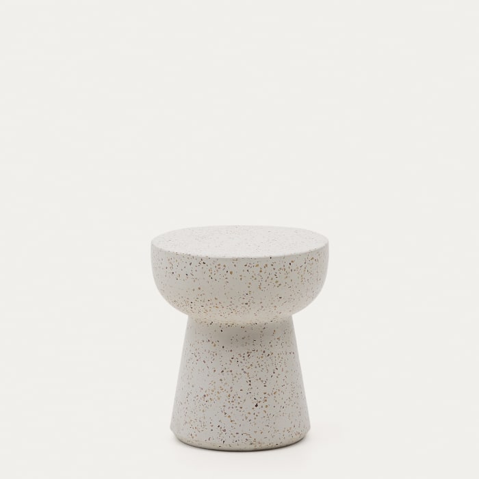 Collectables wave side table pure