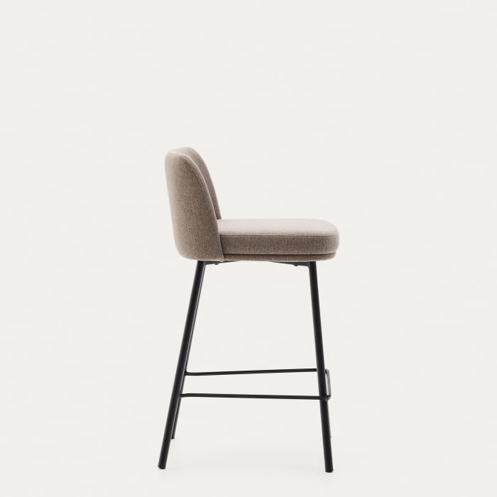 有名ブランド chenille brown in stool Minami with height legs steel black 趣味・スポーツ・実用