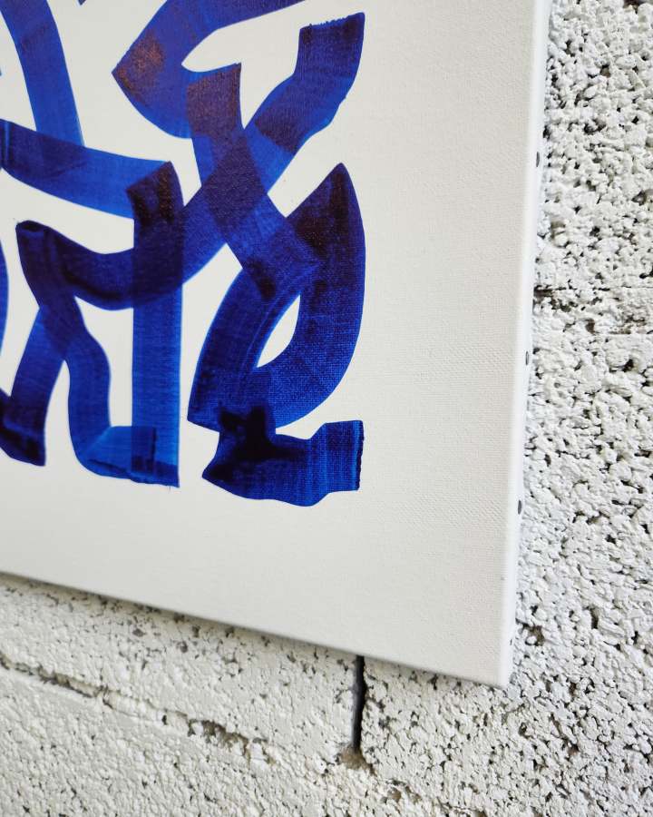 Totem bleu 1