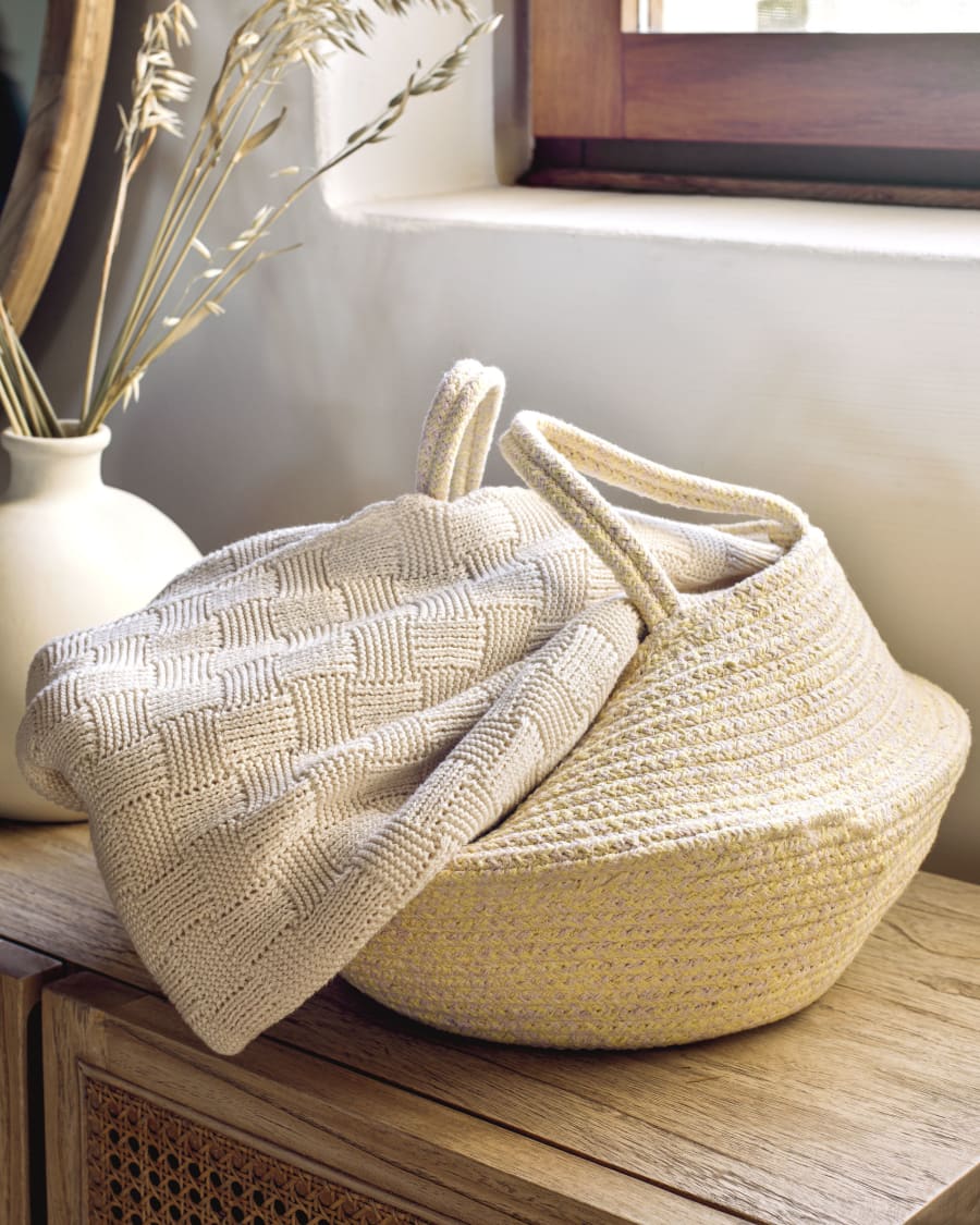 Saian squares blanket 125 x 150 cm