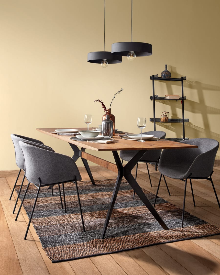 Grey Yvette chair