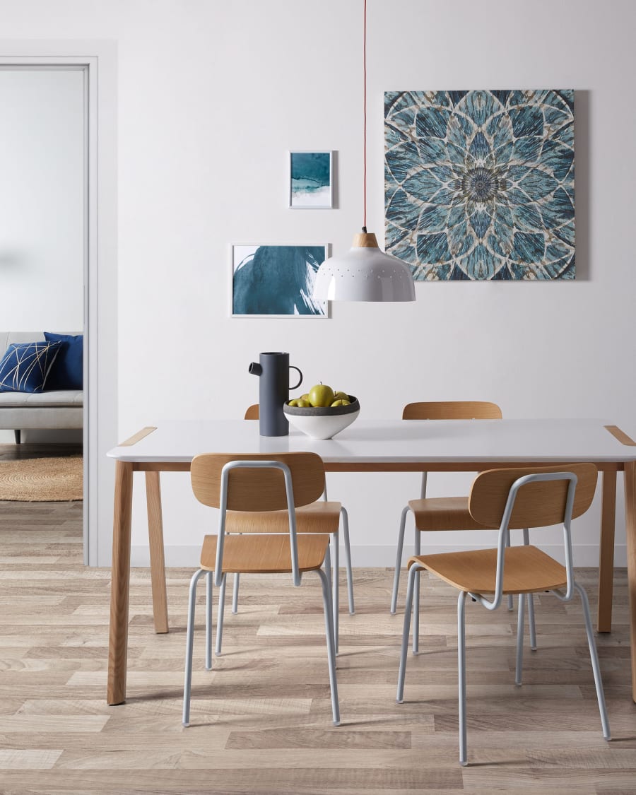 Lampada a sospensione Bits bianco