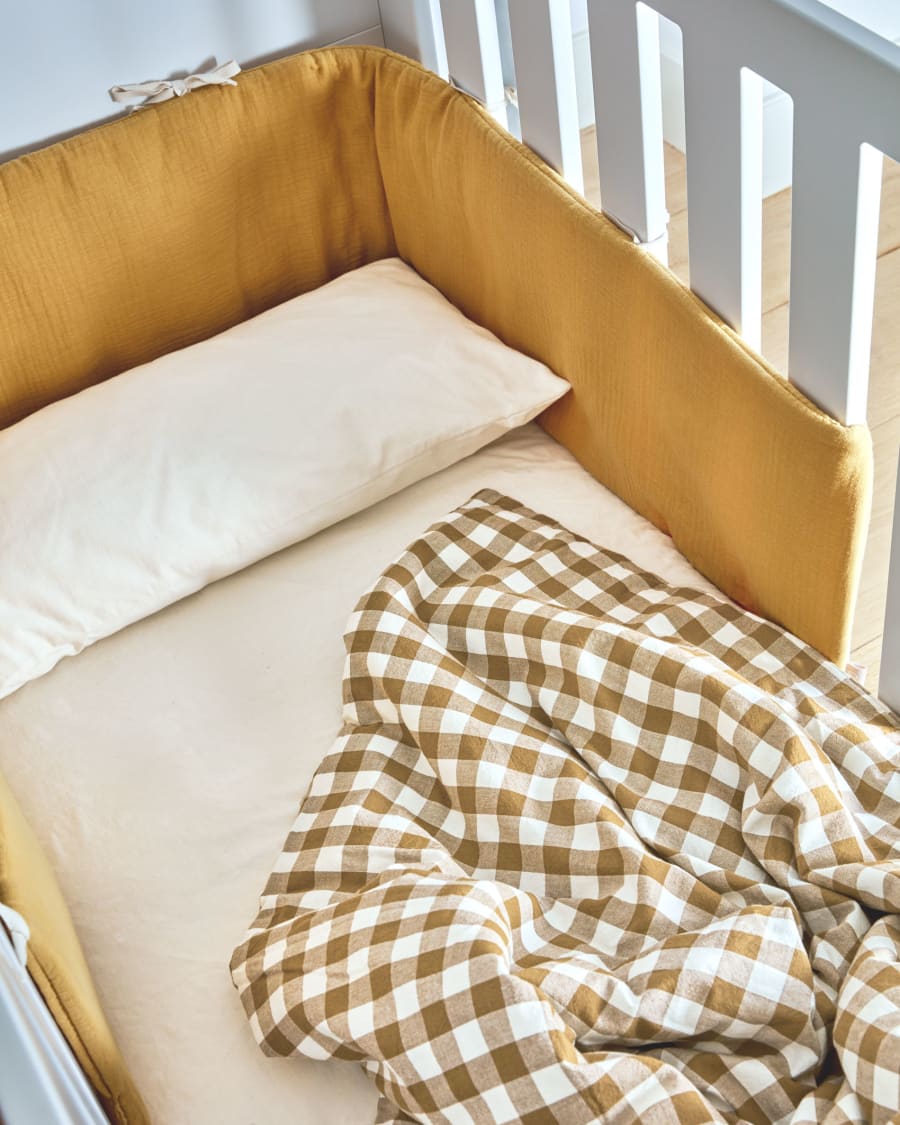 Mustard online crib bedding