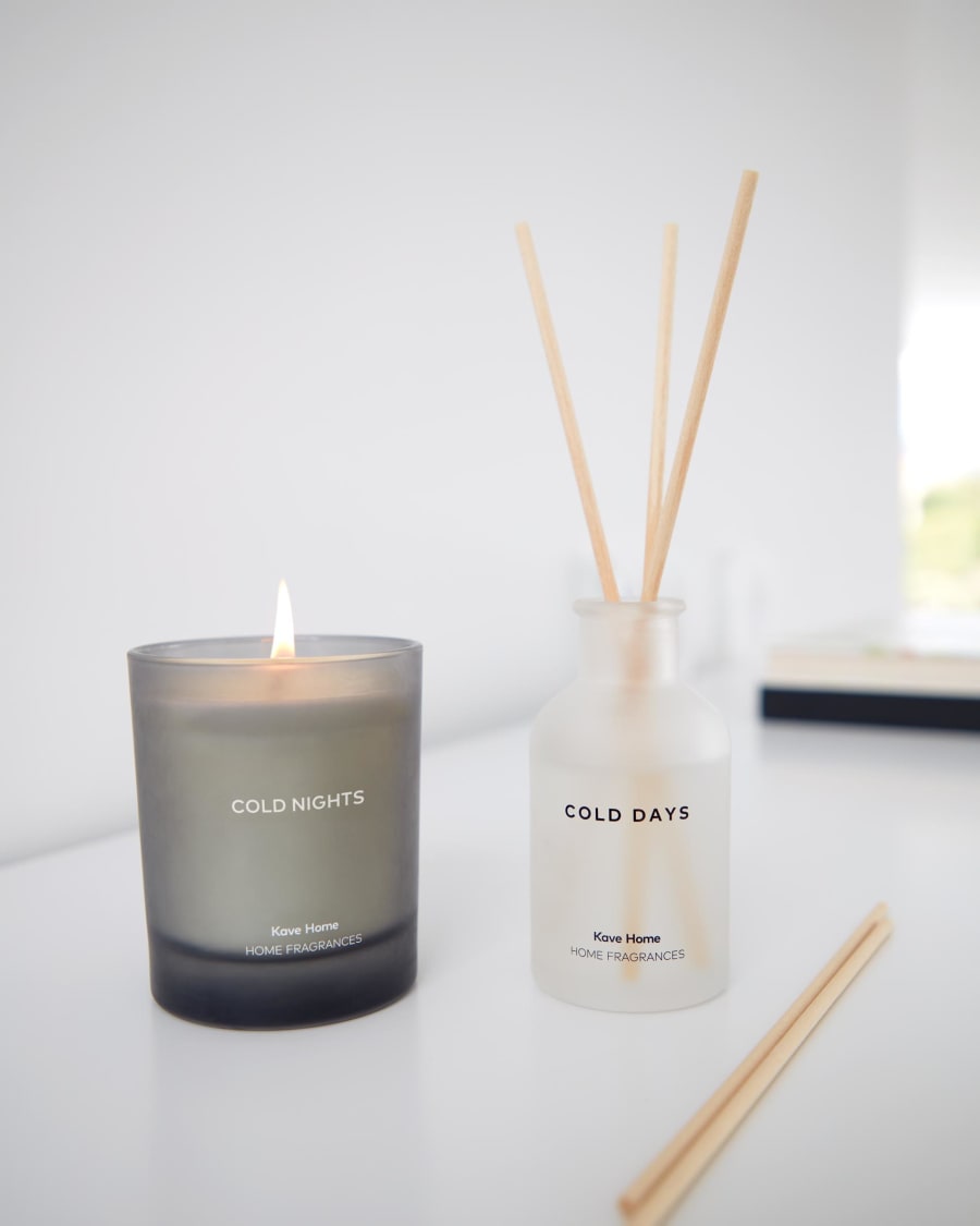 Cold Nights grey scented candle 180 g