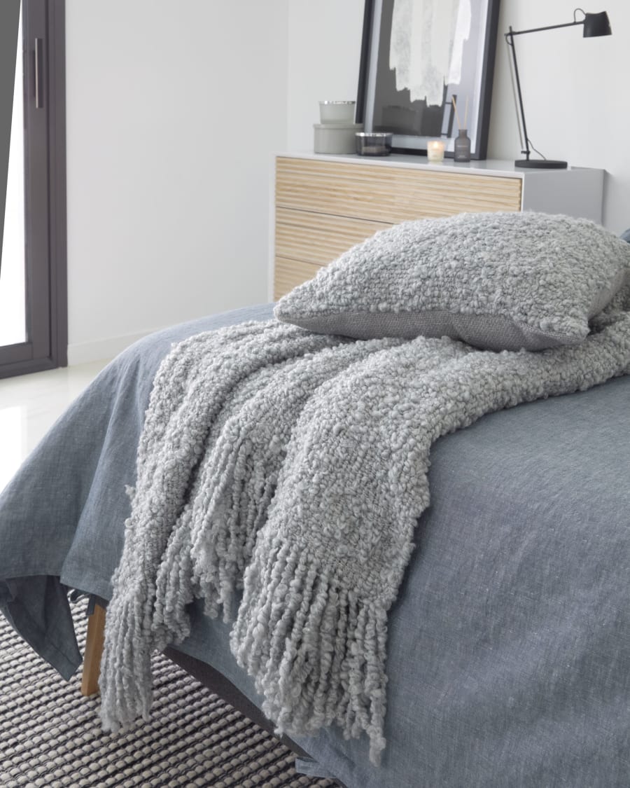 Corel grey blanket 125 x 150 cm