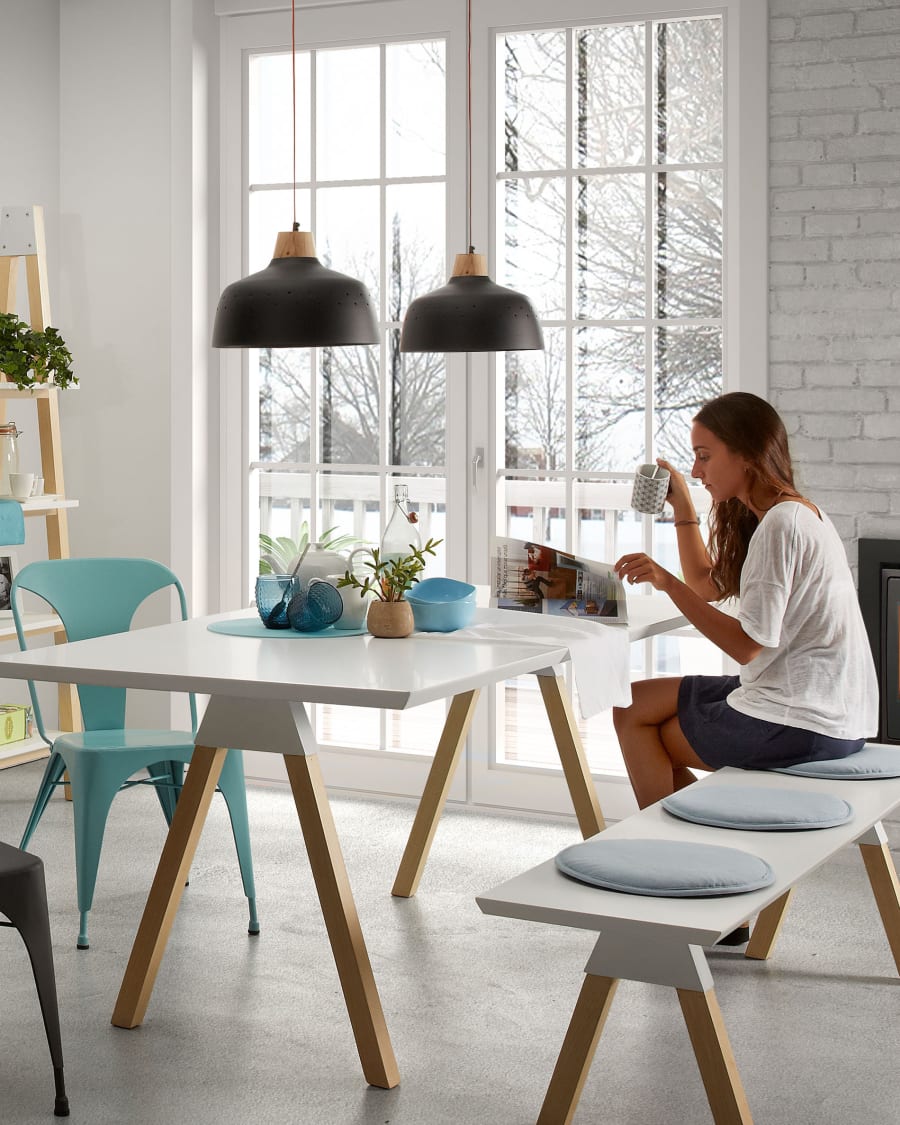 Lampada a sospensione Bits nero