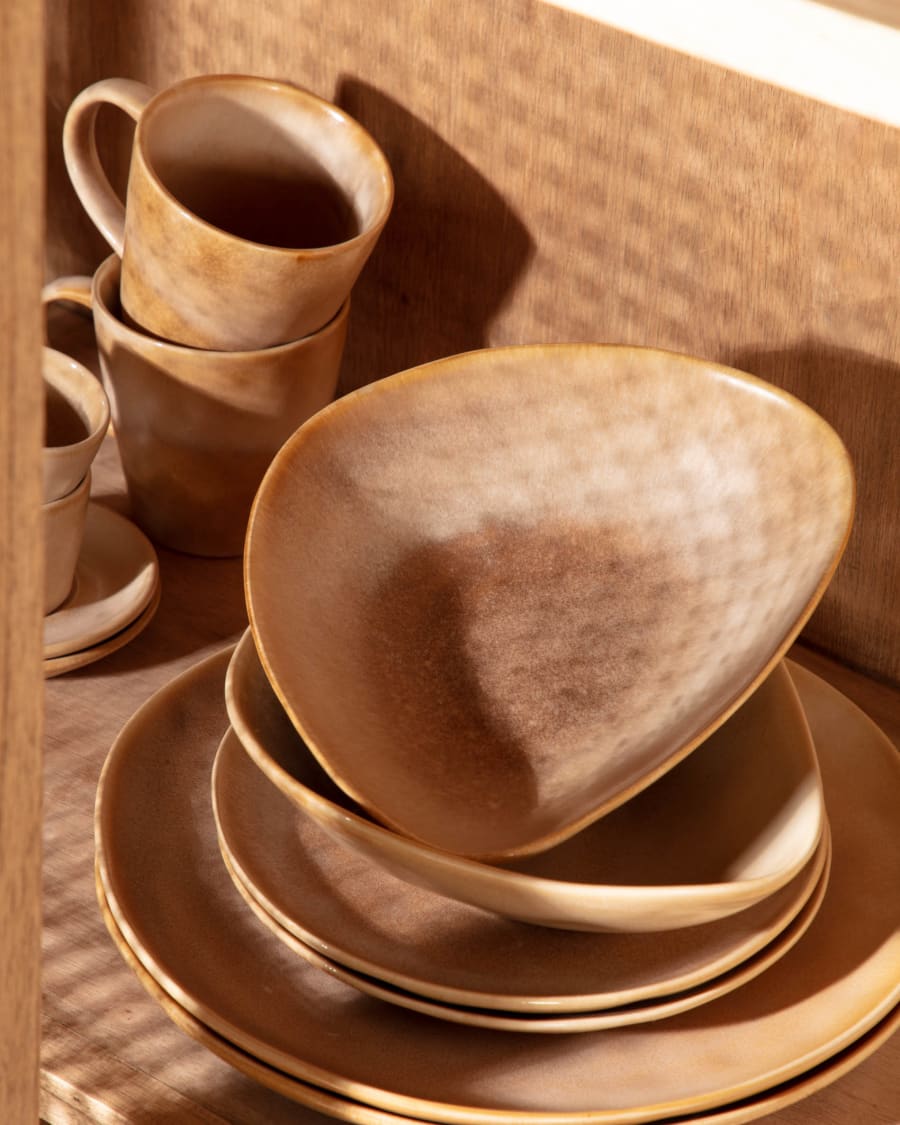 Beige Vreni irregular bowl