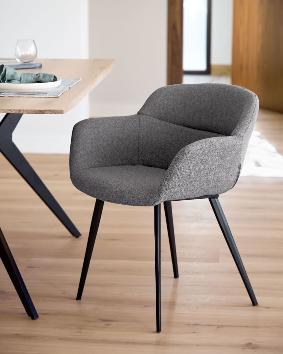 Dark grey Nadya chair