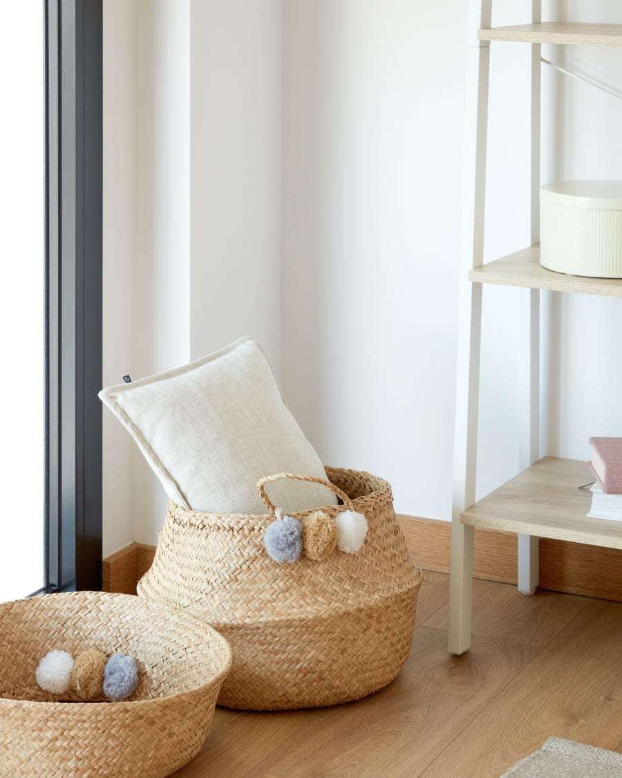 Thai set 2 baskets natural