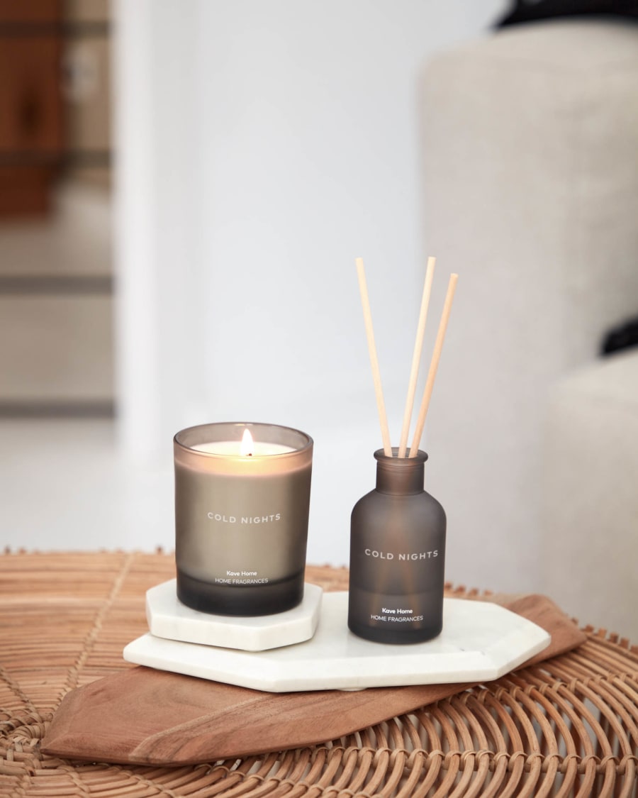Cold Nights grey scented candle 180 g