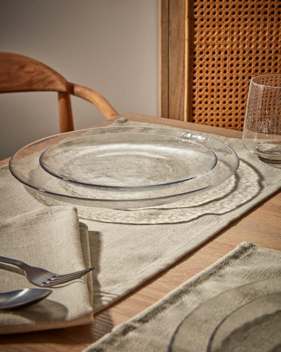 Saree dessert plate