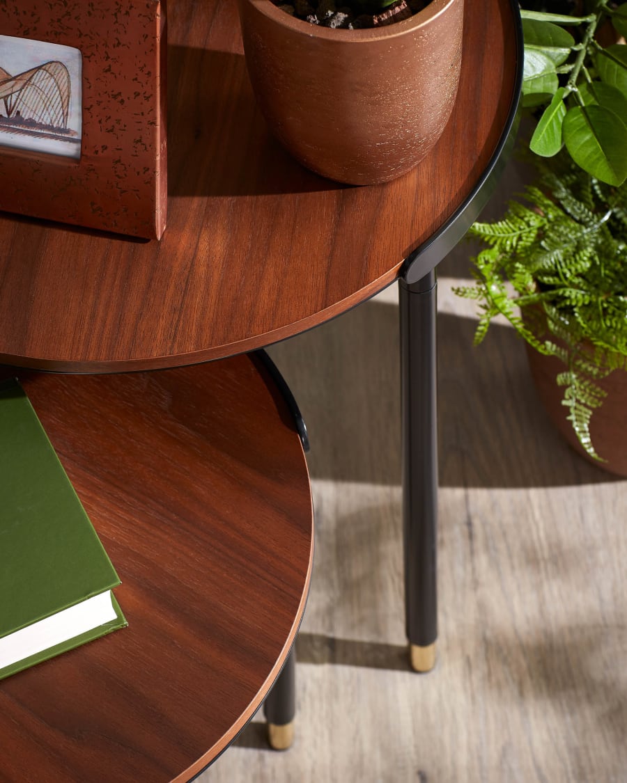 Anabel side tables Ø 50 / Ø 38 cm