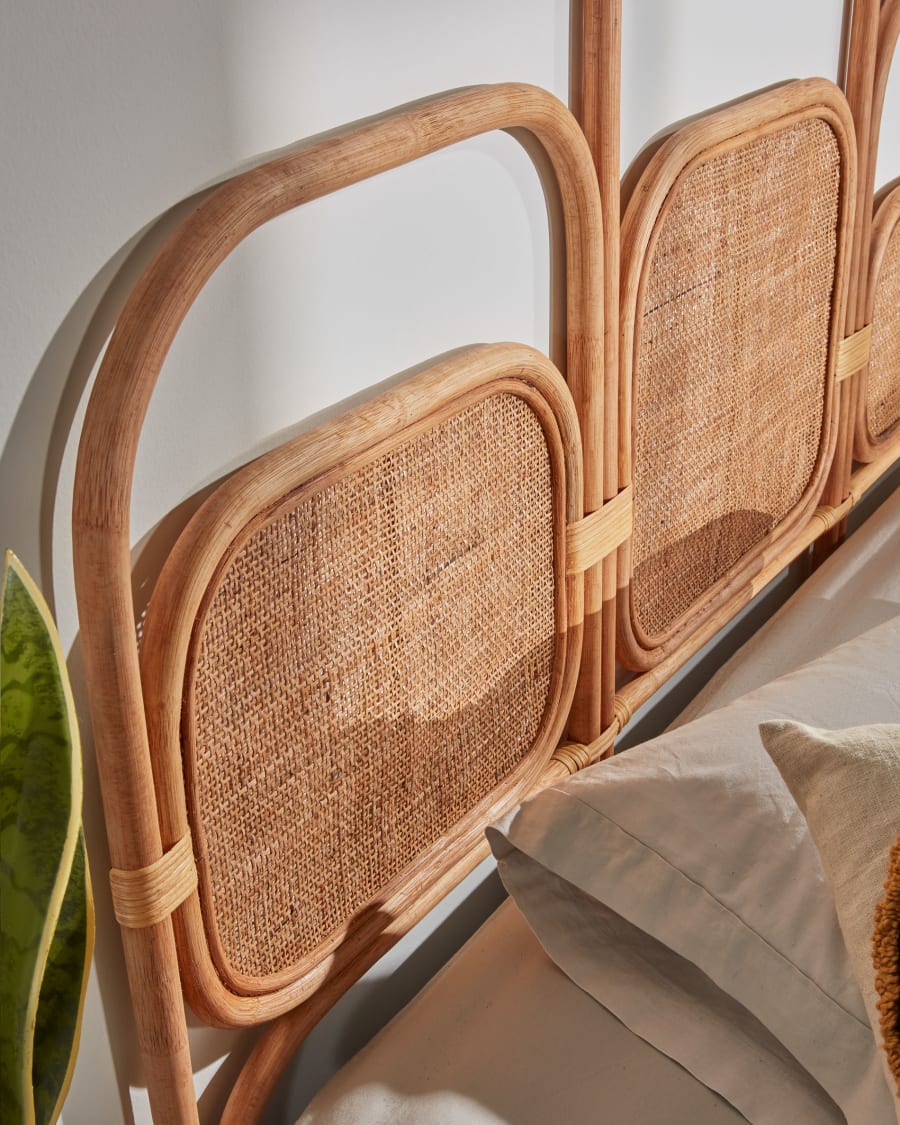 Krysia rattan headboard, for 160 cm beds