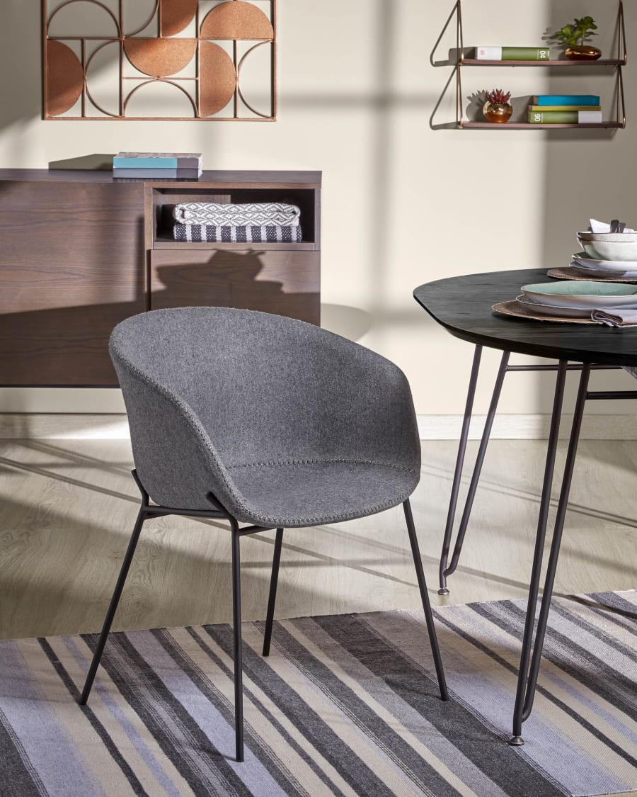 Grey Yvette chair