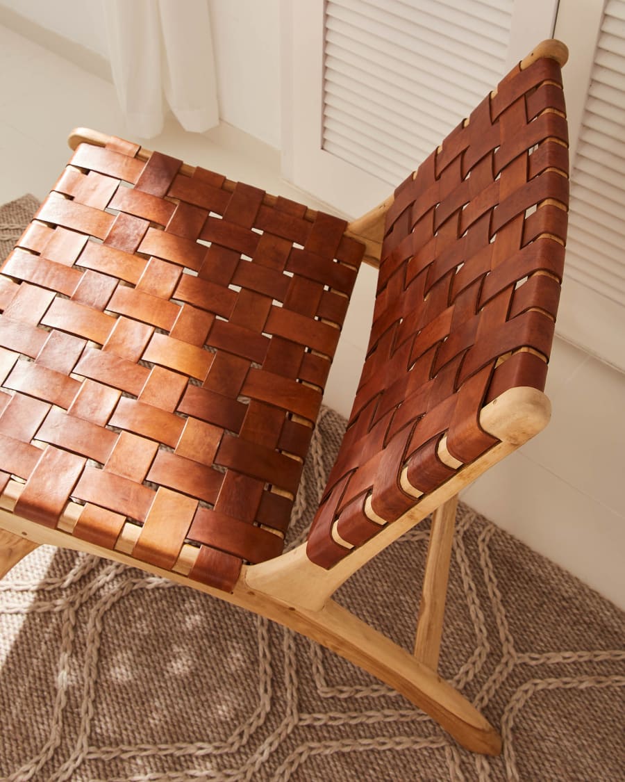 Brown Calixta armchair
