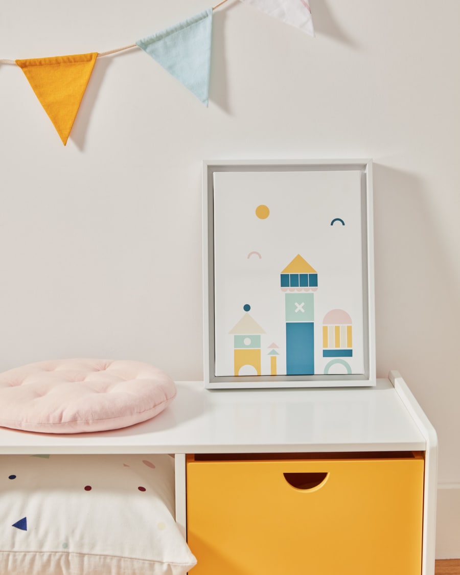 Bild Julisa Denkmäler mehrfarbig 30 x 40 cm